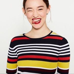 Multicolor Stripe Sweater